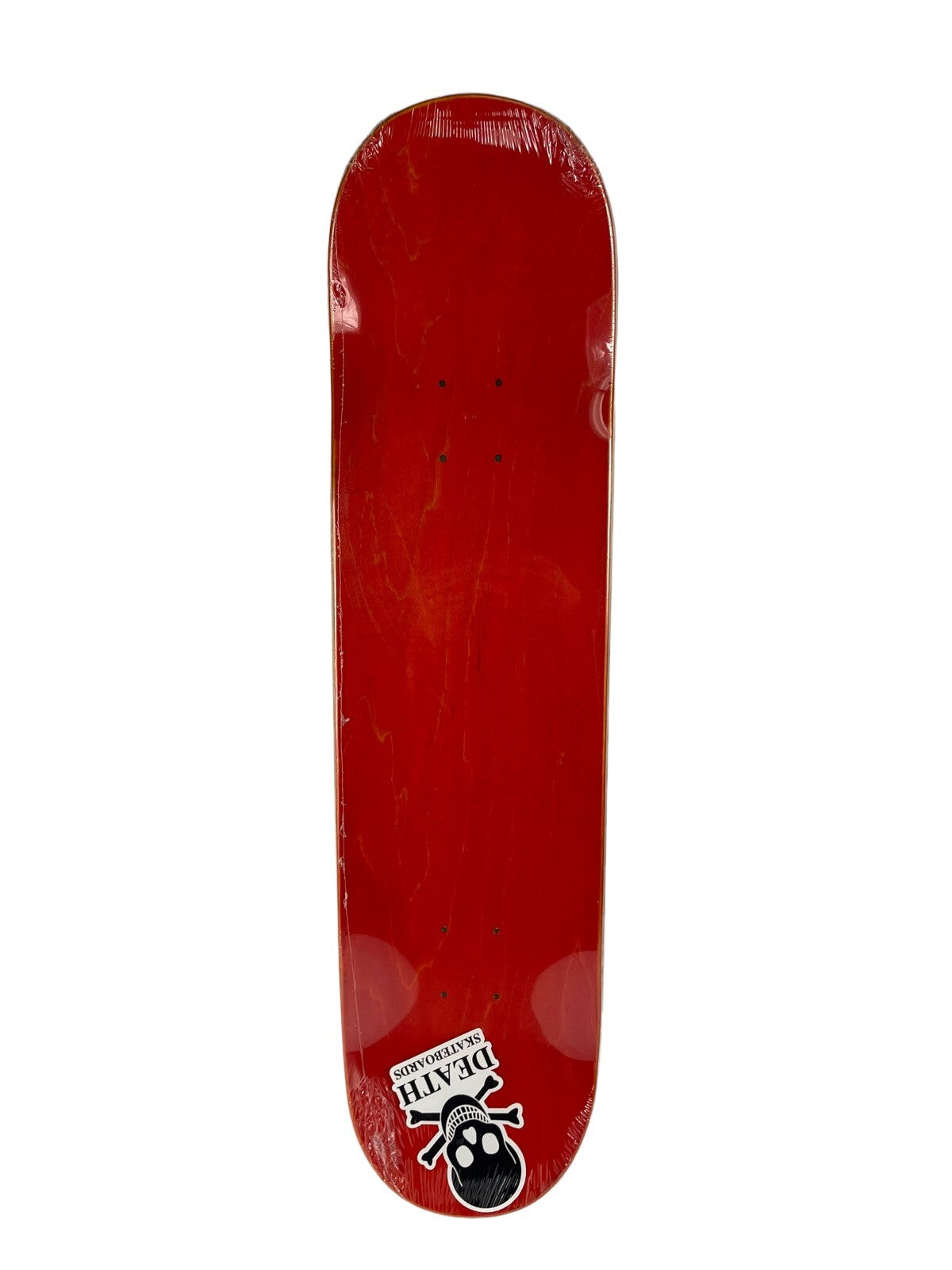 Death Skateboards Dan Cates Mummy Pro 8.5-inch tapered square FA nose skateboard deck with grip tape and free shipping.