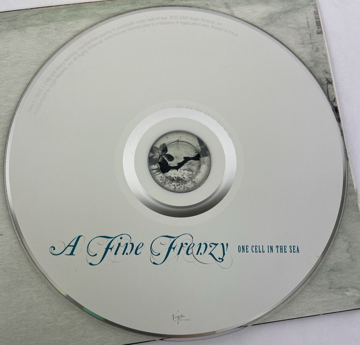 One Cell in the Sea - Digital Audio CD By A " Fine Frenzy " 2007 Virgin Records