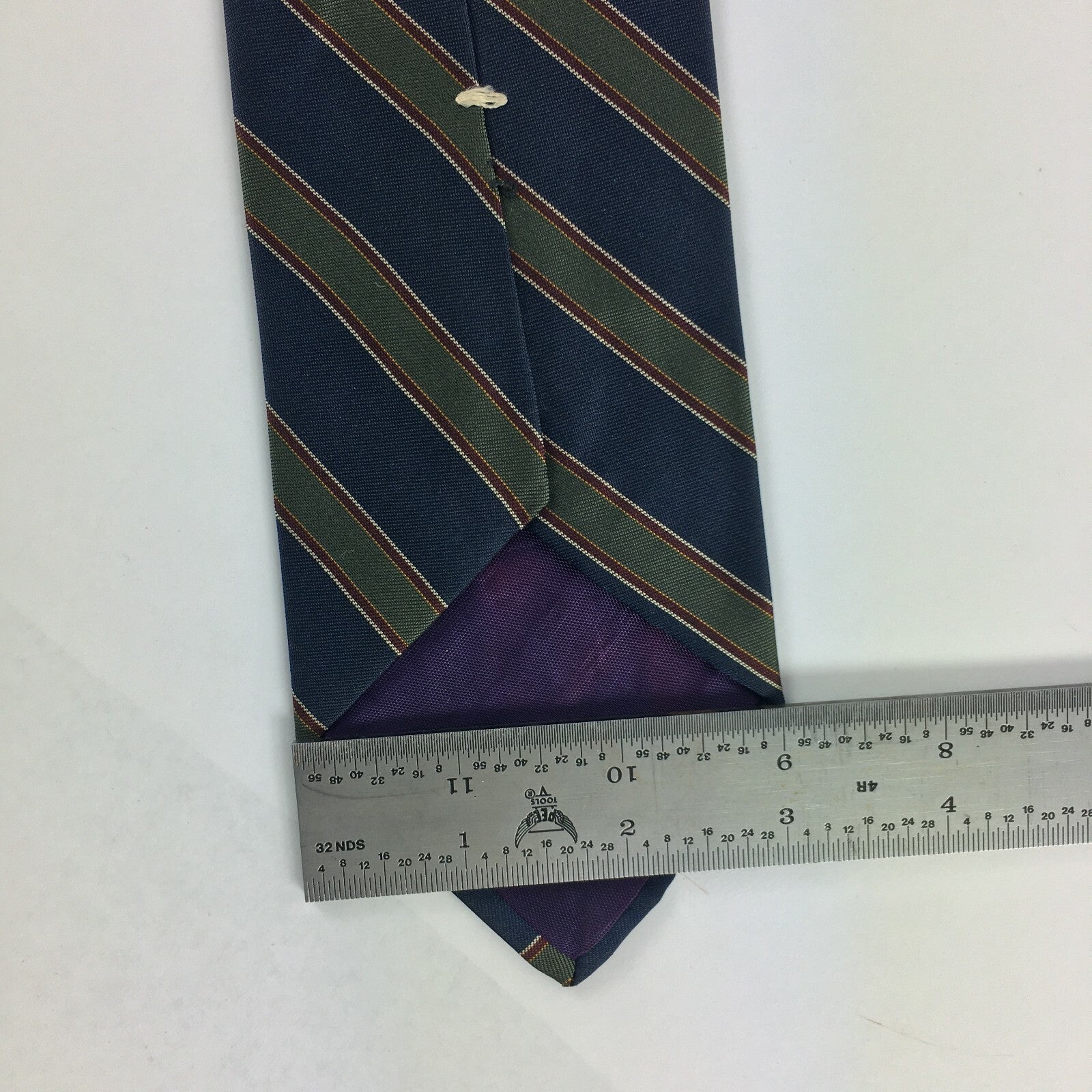 Genuine Hennessy 100% Silk Handmade Stylish Formal/Casual Tie Multi Coloured