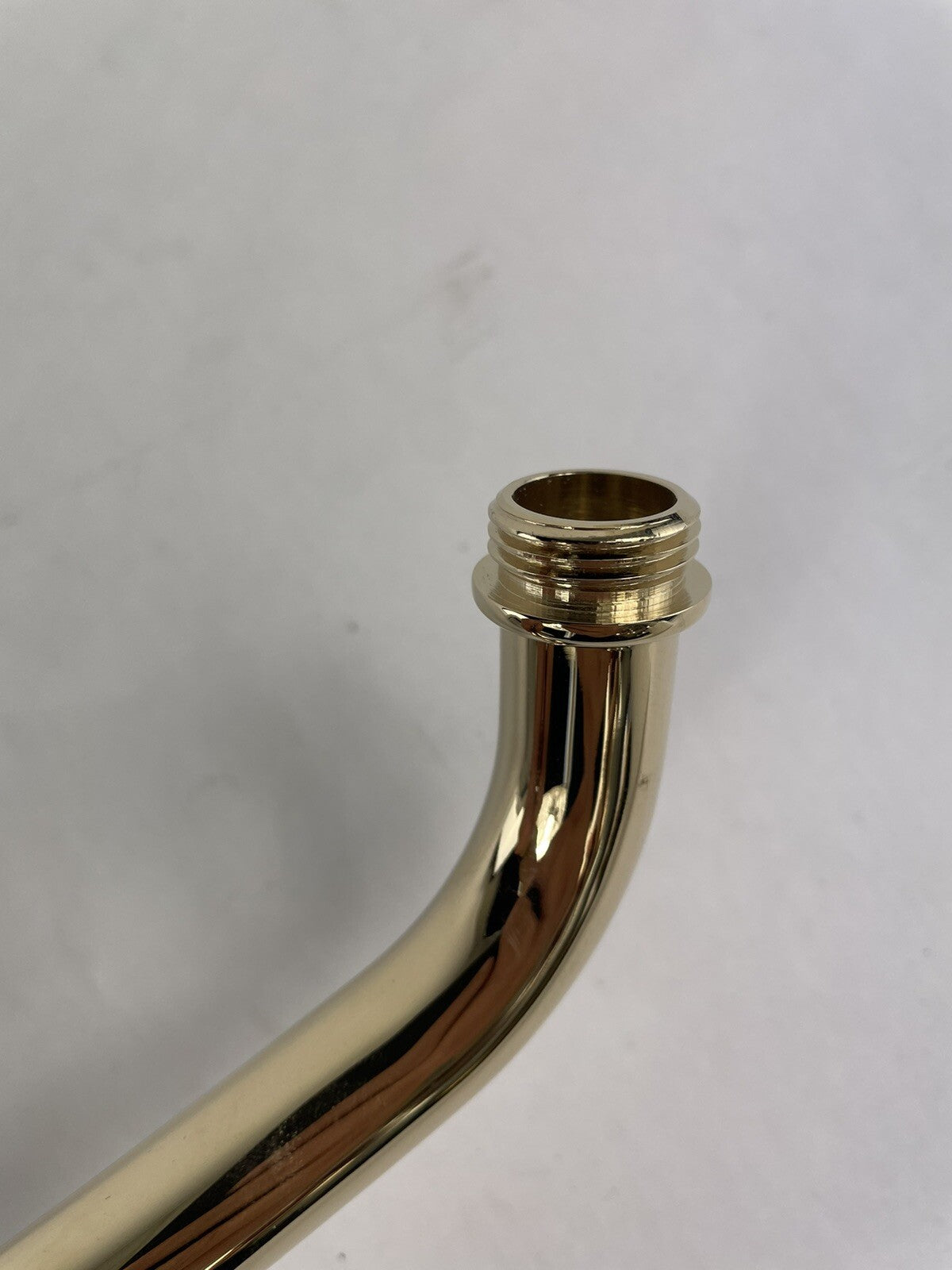 THG Paris Nickel Horizontal shower arm 45° lg: 10" Gold Polished