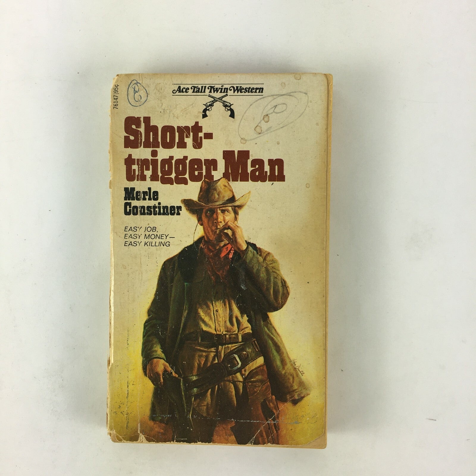 Short-trigger Man Merle Constiner Ace Tall Twin Western