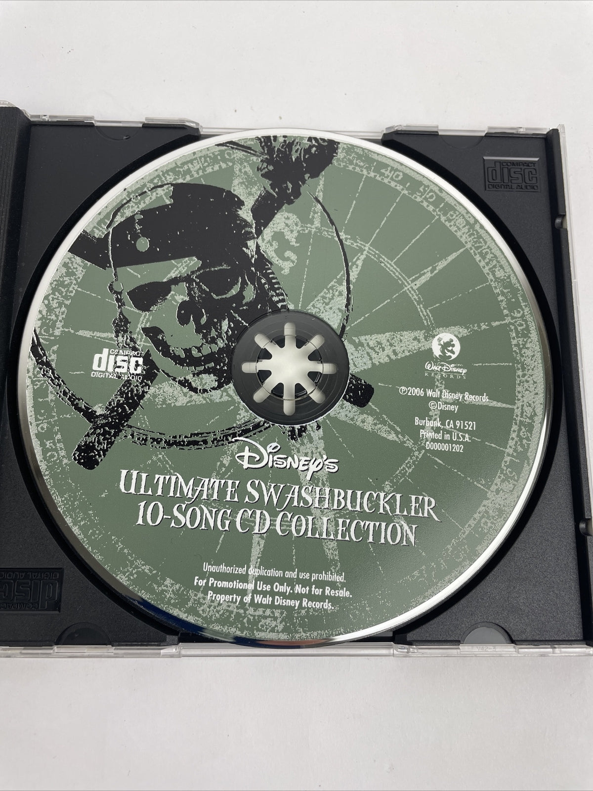 Disney's Ultimate Swashbuckler 10 Song CD Collection Pirates of the Caribbean #7