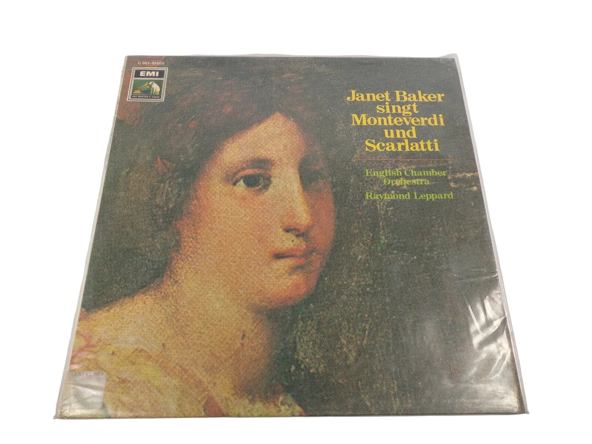 Janet Baker Singt Monteverdi Und Scarlatti English Chamber Orchestra Raymond Lep