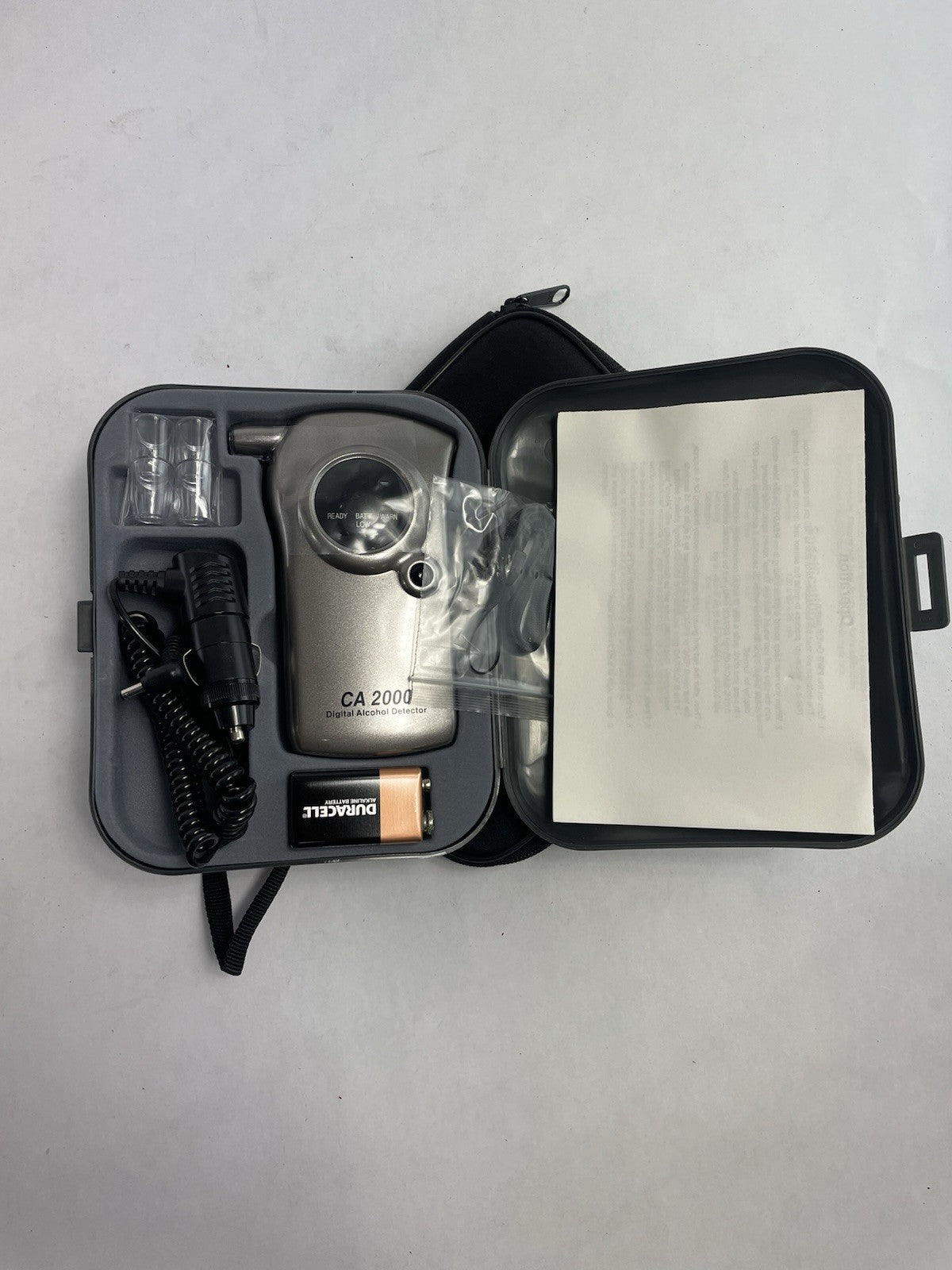 AlcoMate CA2000 Digital Alcohol Tester Alcohol Detector LCD Breath Analyzer