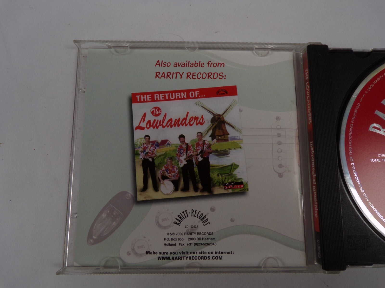 The Lowlanders Instrumental Memories CD#37