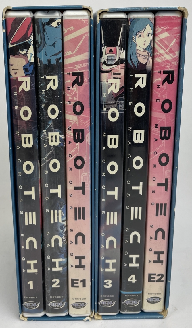 Robotech The Macross Saga Legacy Collection DVD Box Sets Volumes 1-2 ADV Films