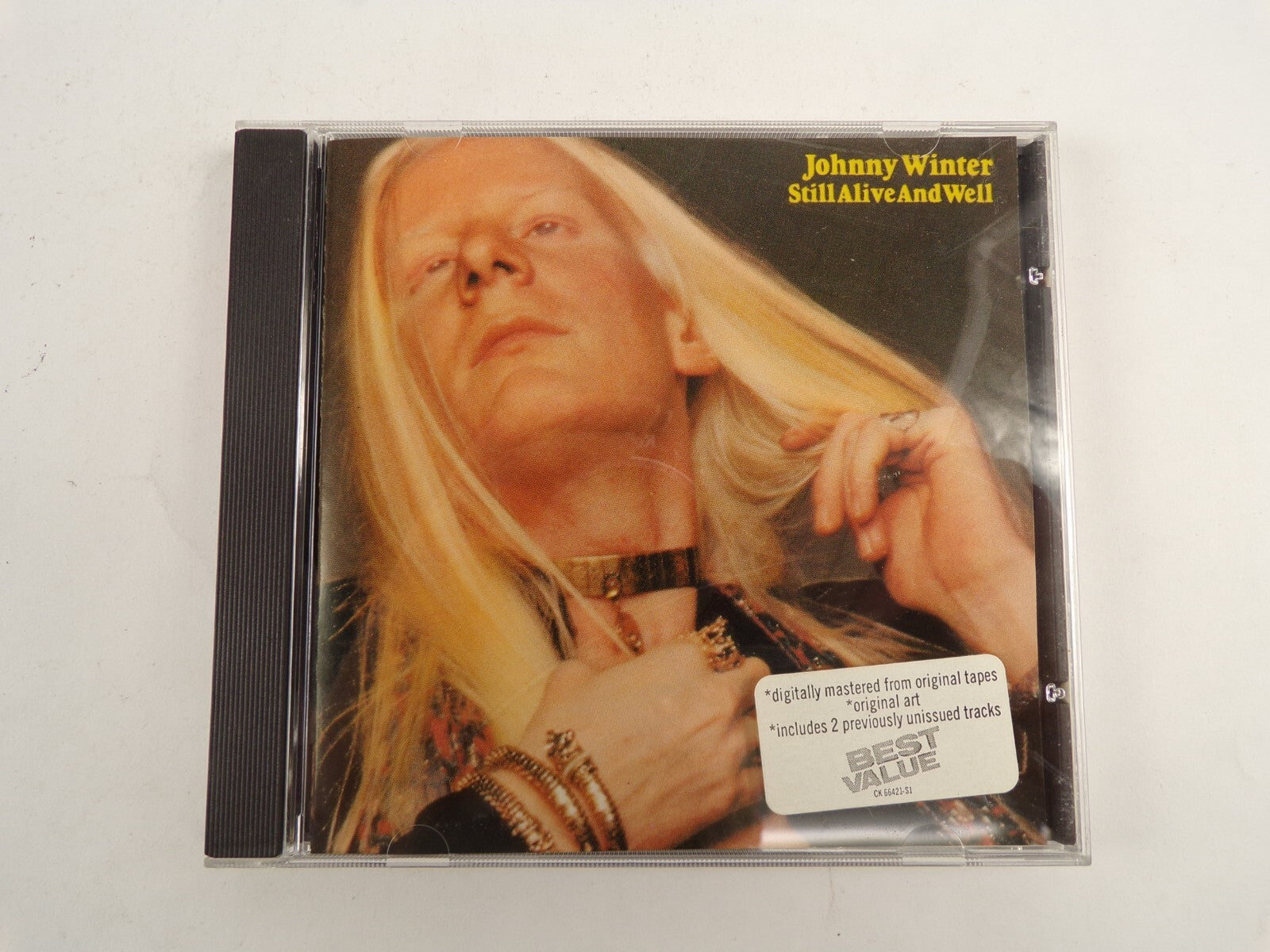 Johnny Winter Still Alive And Well Rock Me Baby Silver Train Lucille CD#47