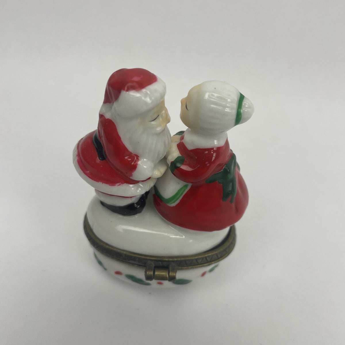 8 x Vintage Trinket Boxes Ceramic Christmas Beach Woody Mother Goose Mermaid