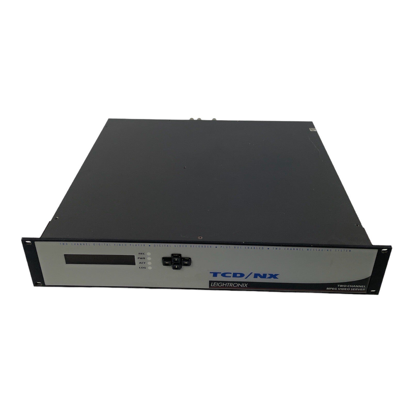 Leightronix TCD/NX Two Channel Two-Channel, MPEG MPEG-2 Digital Video Server
