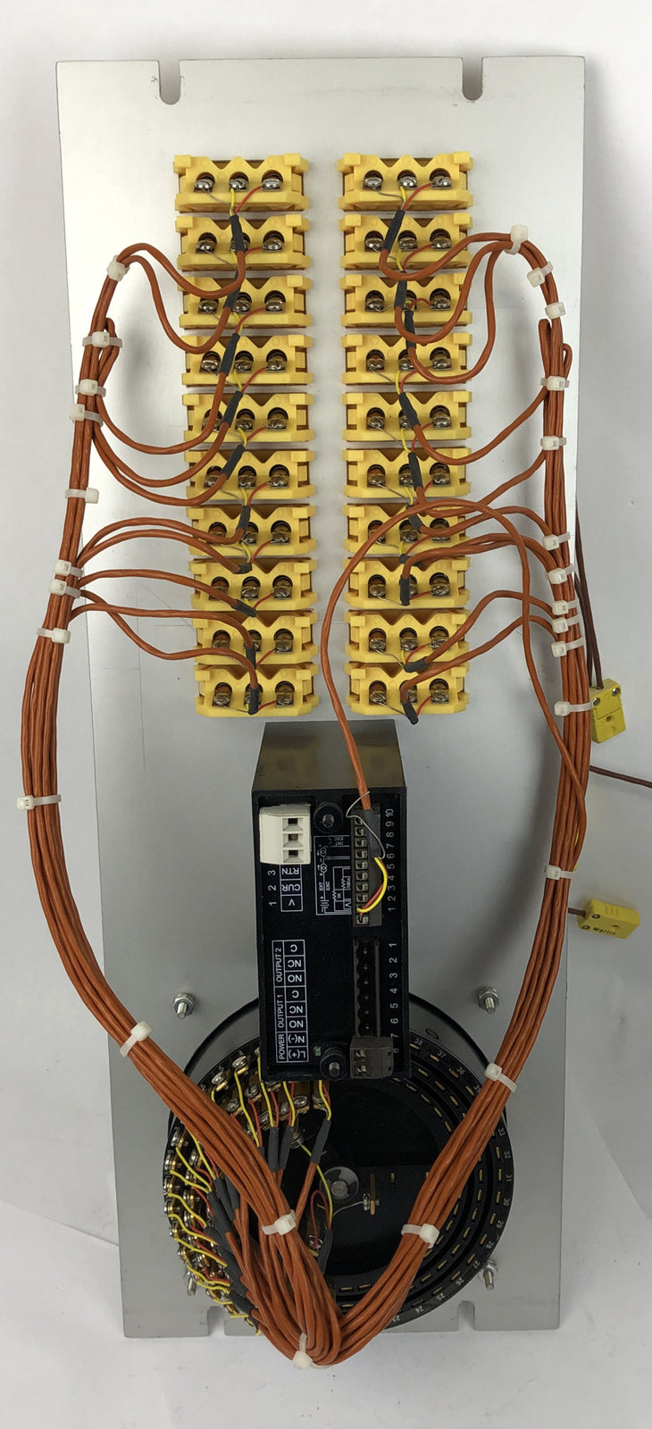Omega Rotary Thermocouple Selector Switch w Omega DP18A Temperature Controller