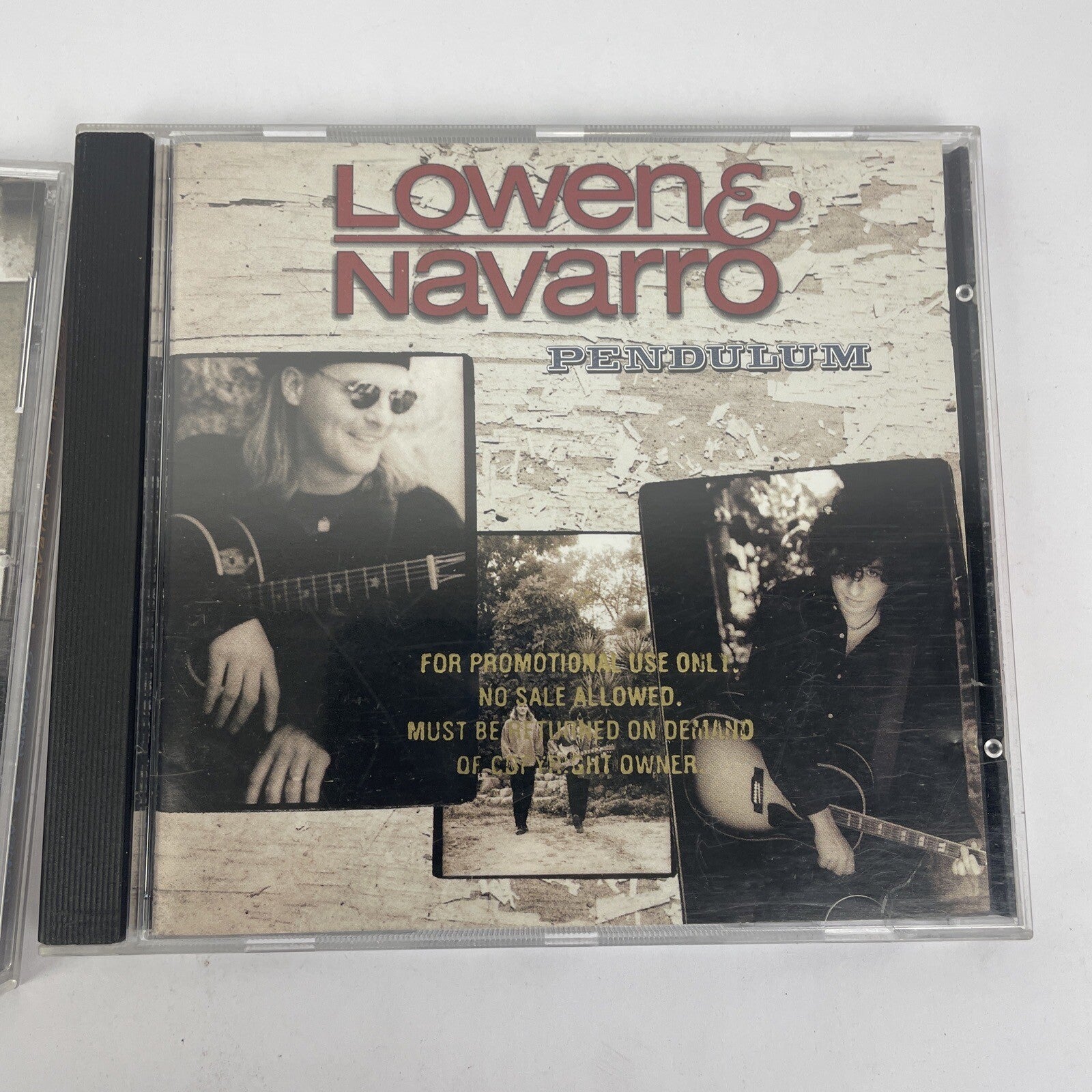 2 x Lowen & Navarro Digital Audio CD Lot 0 Scratch at the Door 98 + Pendulum 95