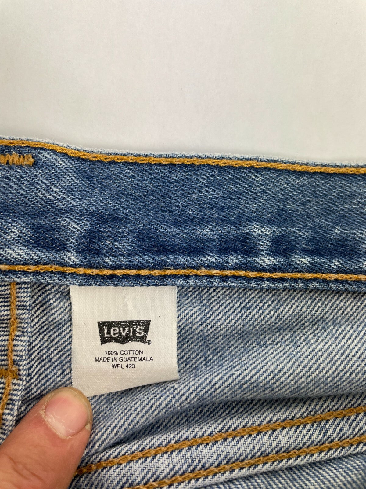 Levi's Men's Blue 501 Regular Fit Straight Leg Jeans Size W 36 L 36