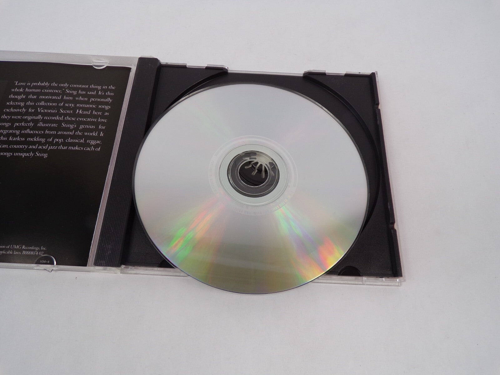 Sting Songs Of Love Victoria's Secret Exclusive Sacred Love When We Dance CD#63