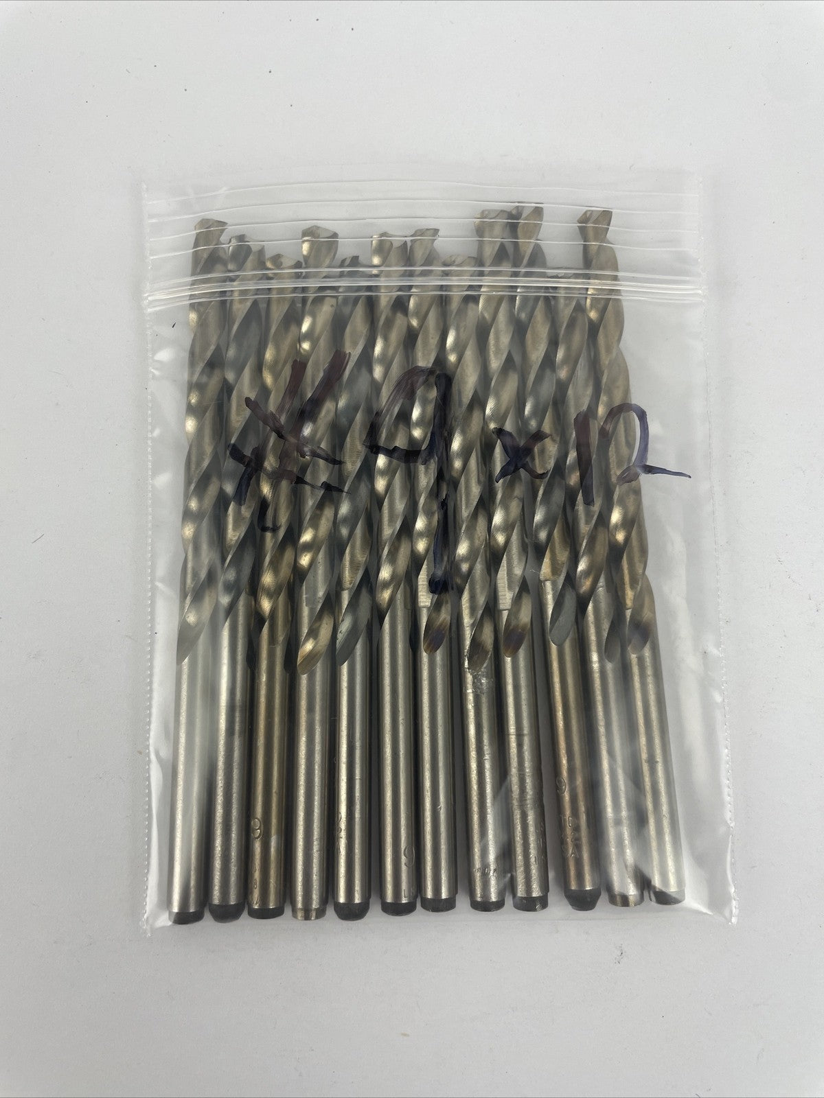 Lot 12 x No.9 HSS High Speed Steel Drill Bit Straight Shank Qty. 12 4.98mm #9
