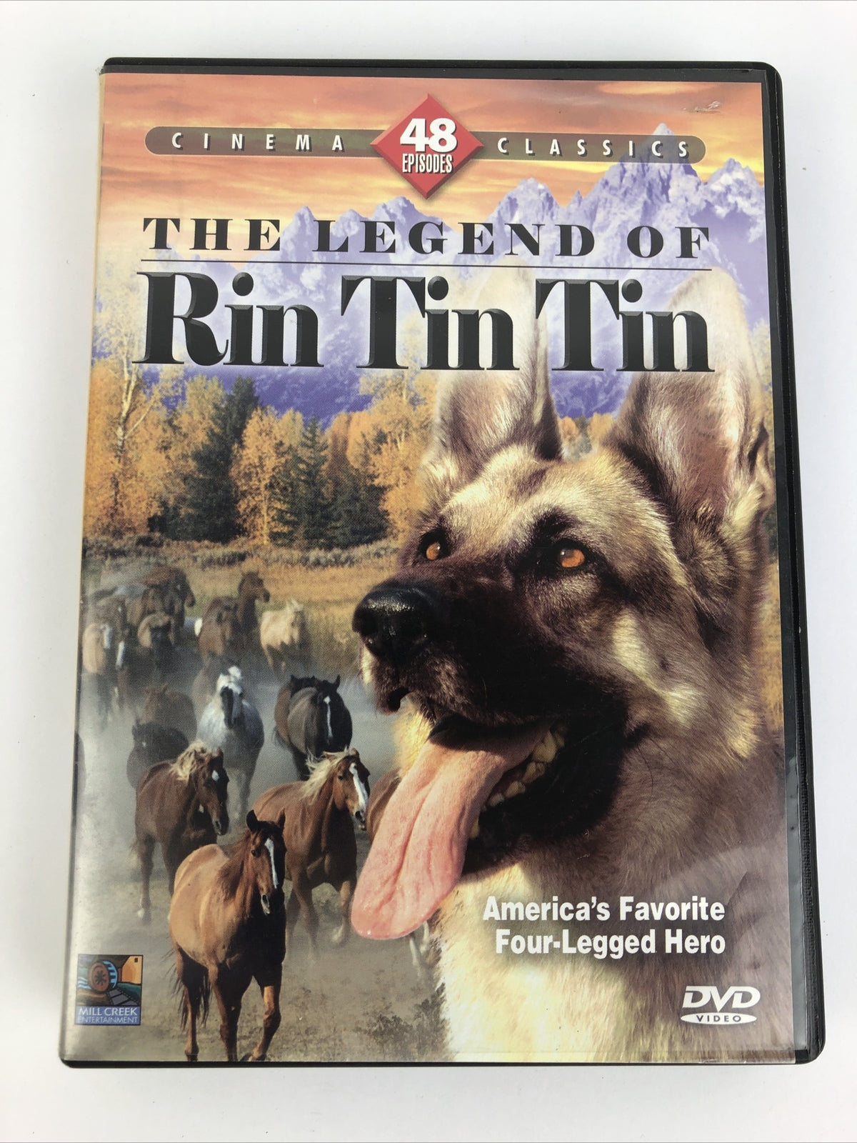 The Legend of Rin Tin Tin Boxed Set 48 Episodes (DVD, 2008) 4 DVDs