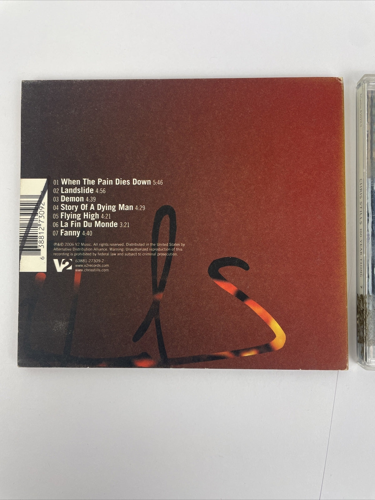 Chris Stills CD LOT 100 Year Thing + When the Pain Dies Down Live in Paris S