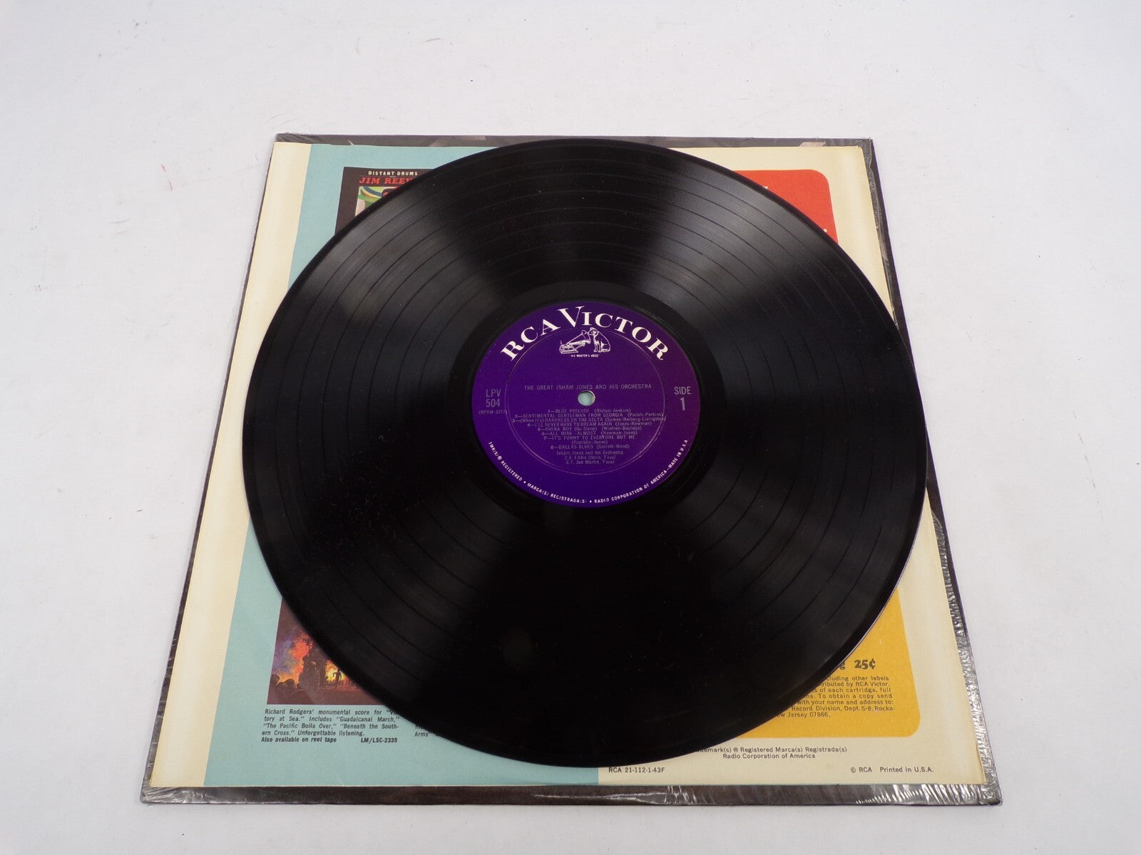 The Great Isham Jones And His Drchestra Blue Prelude Sentimental Gentleman From