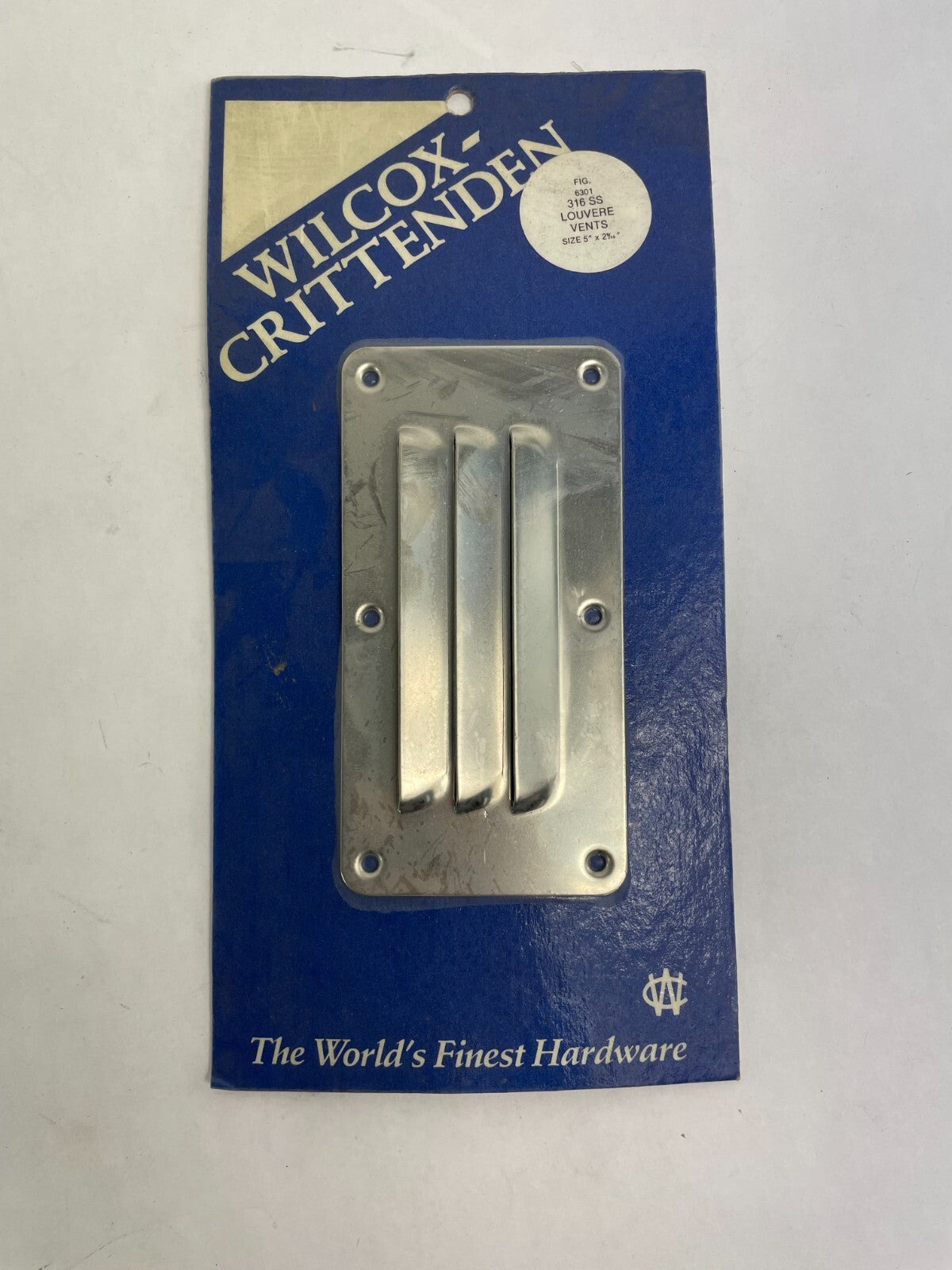 Wilcox Crittenden 316 Stainless Steel Louvere Vents