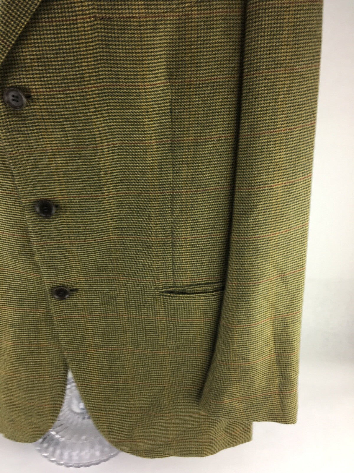 Luciano Barbera 3 button Cashmere sport coat 54 IT made in Italy