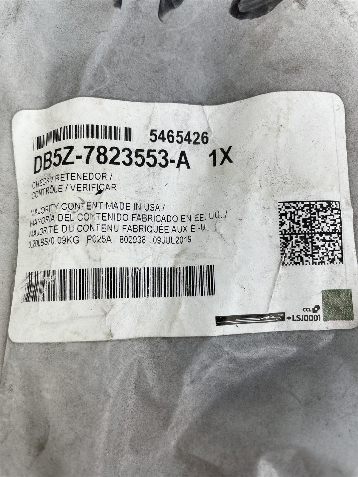 OEM NEW 13-18 Motorcraft Ford Explorer Front Door Check Assembly DB5Z-7823553-A