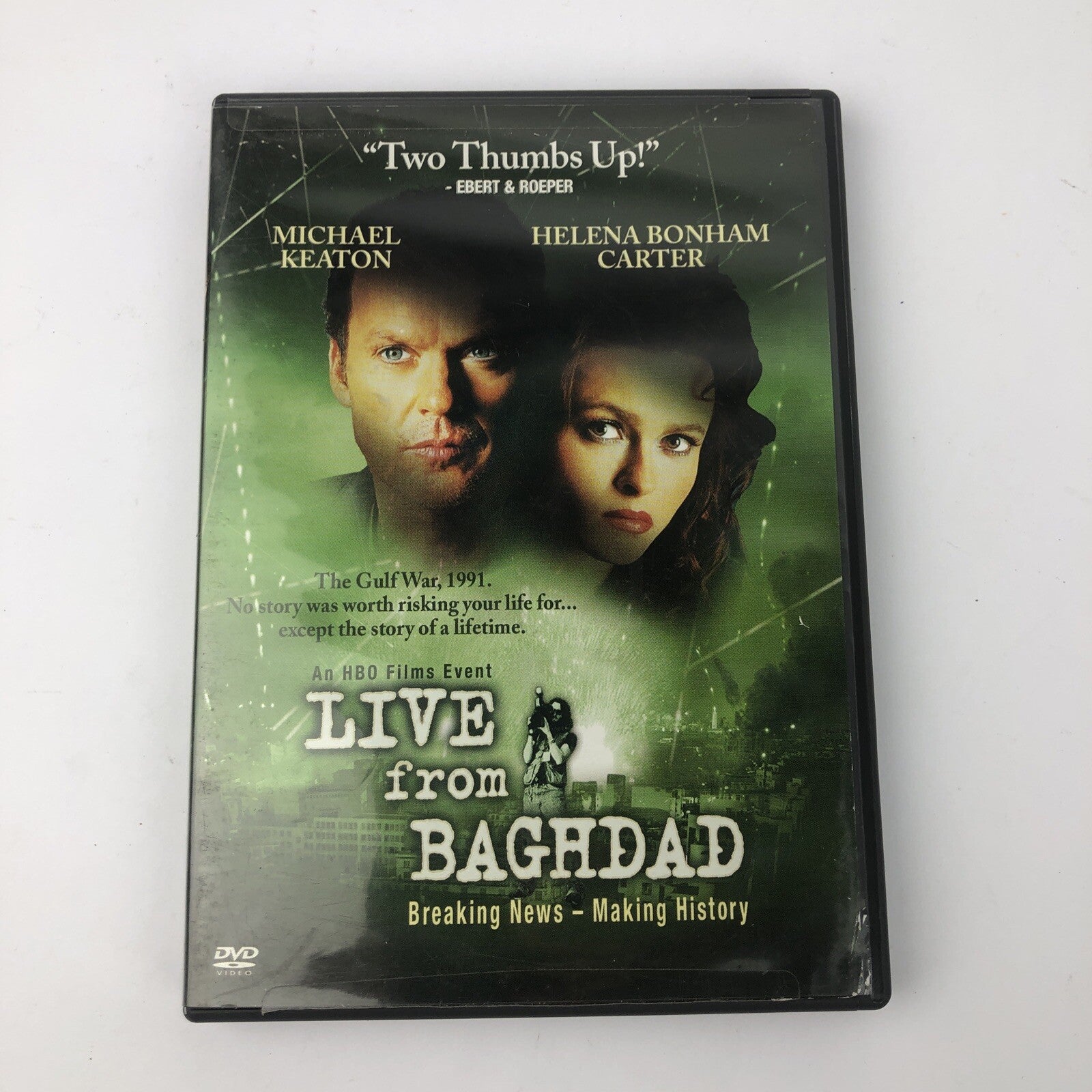 Live From Baghdad (DVD, w/Insert) Michael Keaton & Helena Bonham Carter