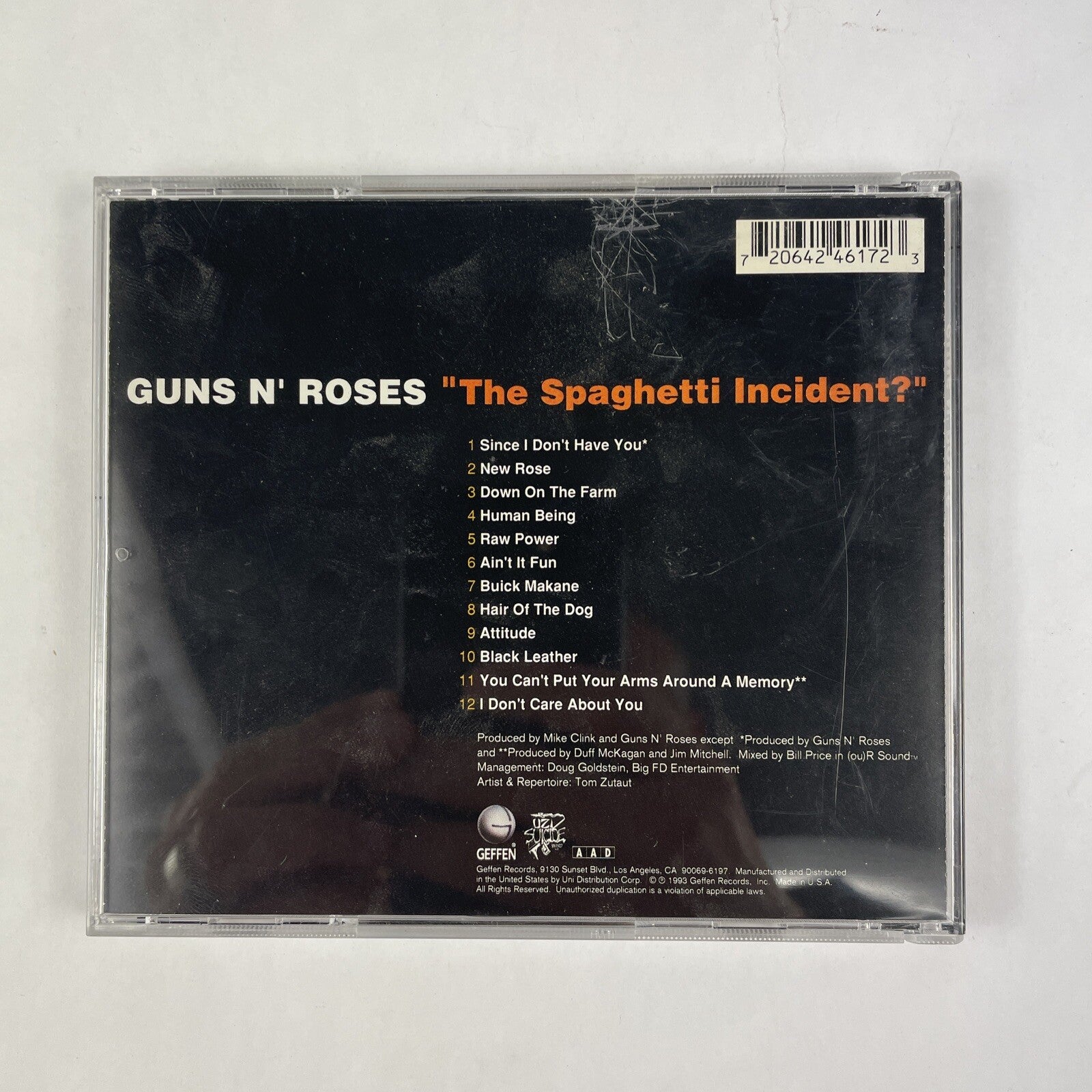 GUNS N' ROSES - The Spaghetti Incident CD (1993) #15