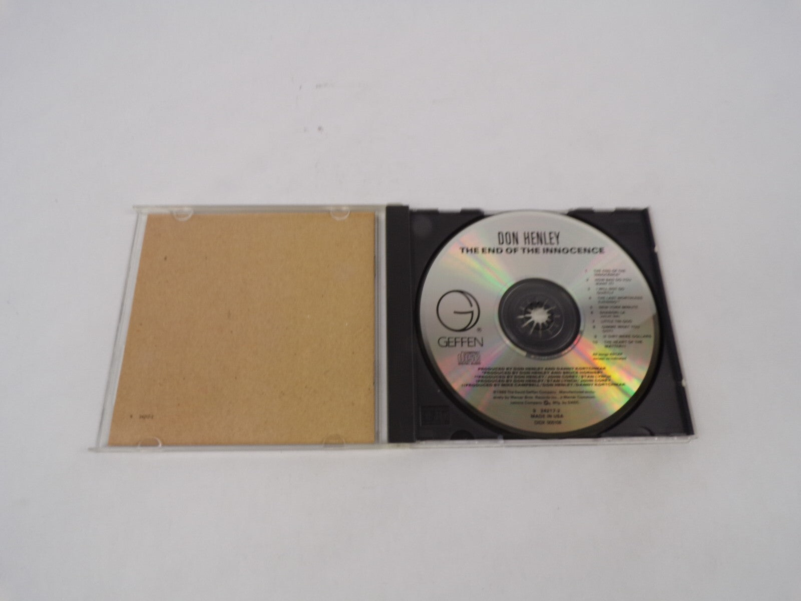 Don Henley The End Of The Innocence The End Of The Innocence How Bad Do YouCD#67