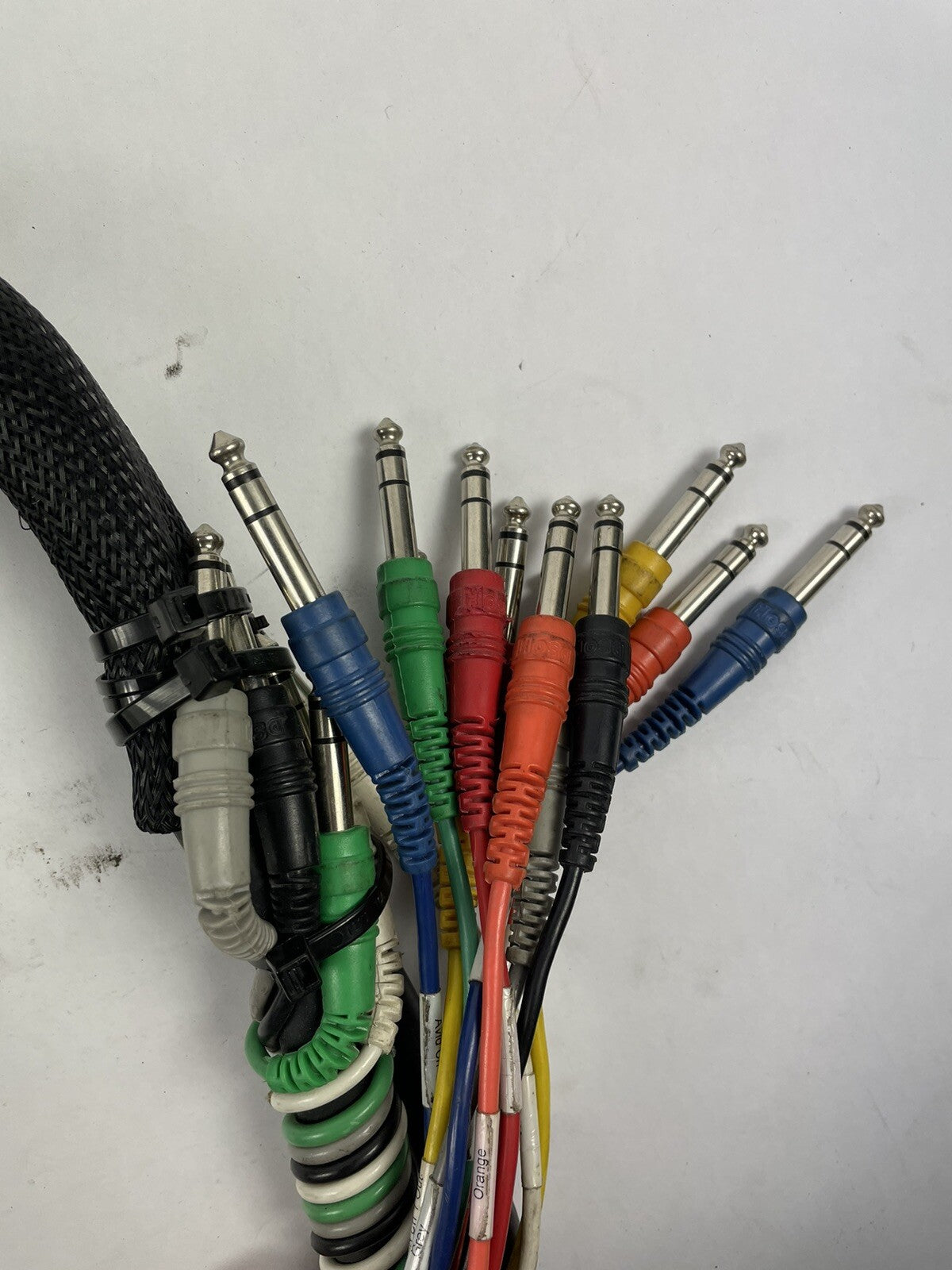 14 Feet 16 Channel Male 1/4" Phone to 3-Pin XLR Female & Male Audio Snake Cable