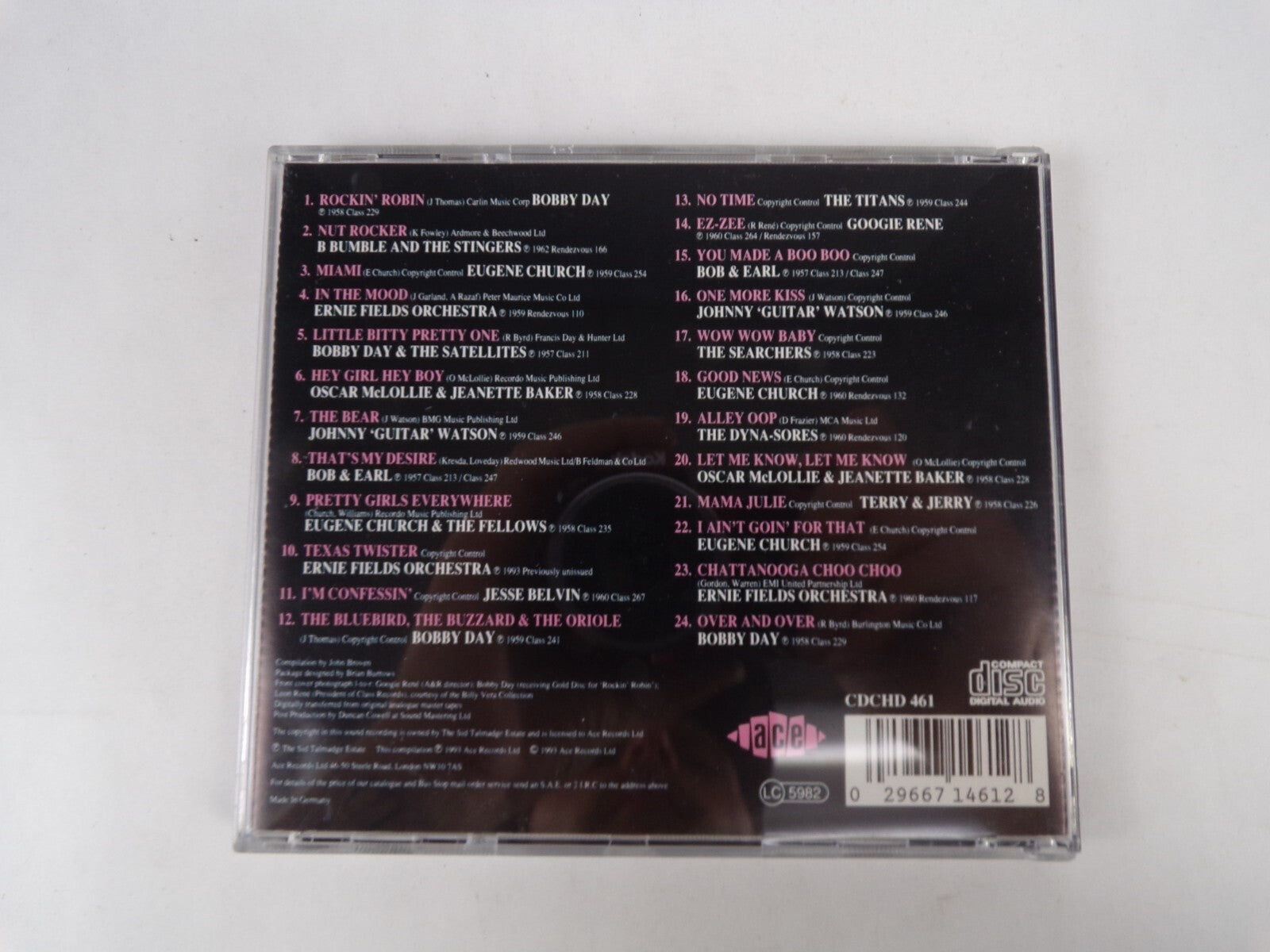 The Class & Rendezvous Story Rockin Robin CD #21