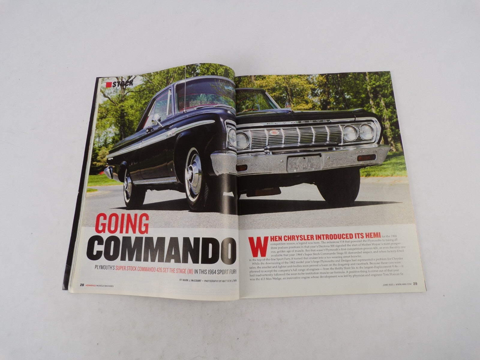 June 2020 Hemmings Muscle Machines Magazine Drive It Like You Stole It! Supercha