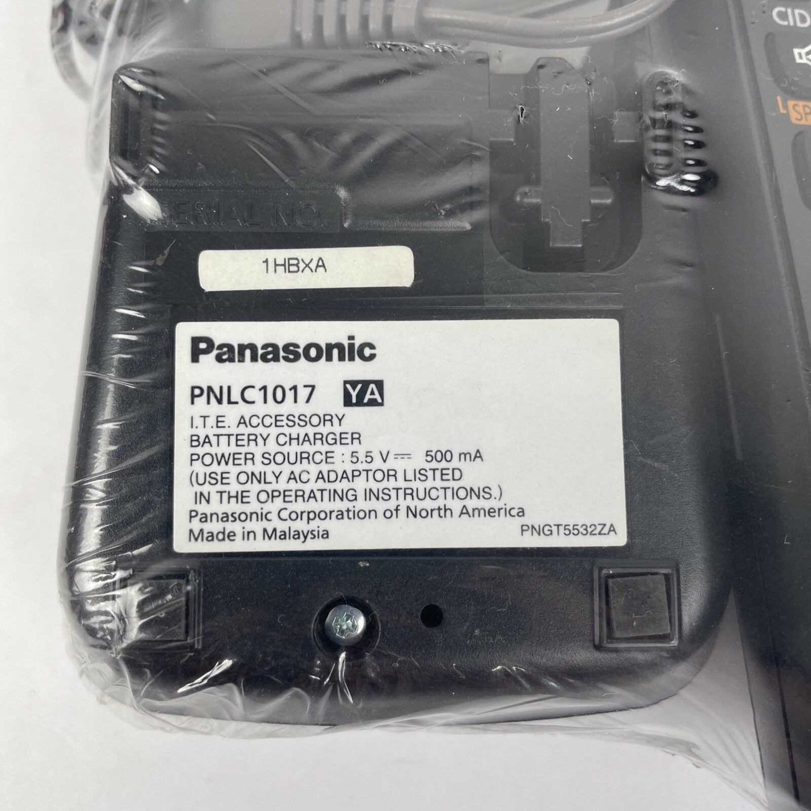 Panasonic KX-TGA660 Cordless Phone Handset Replacement w/ Base & AC Adapter
