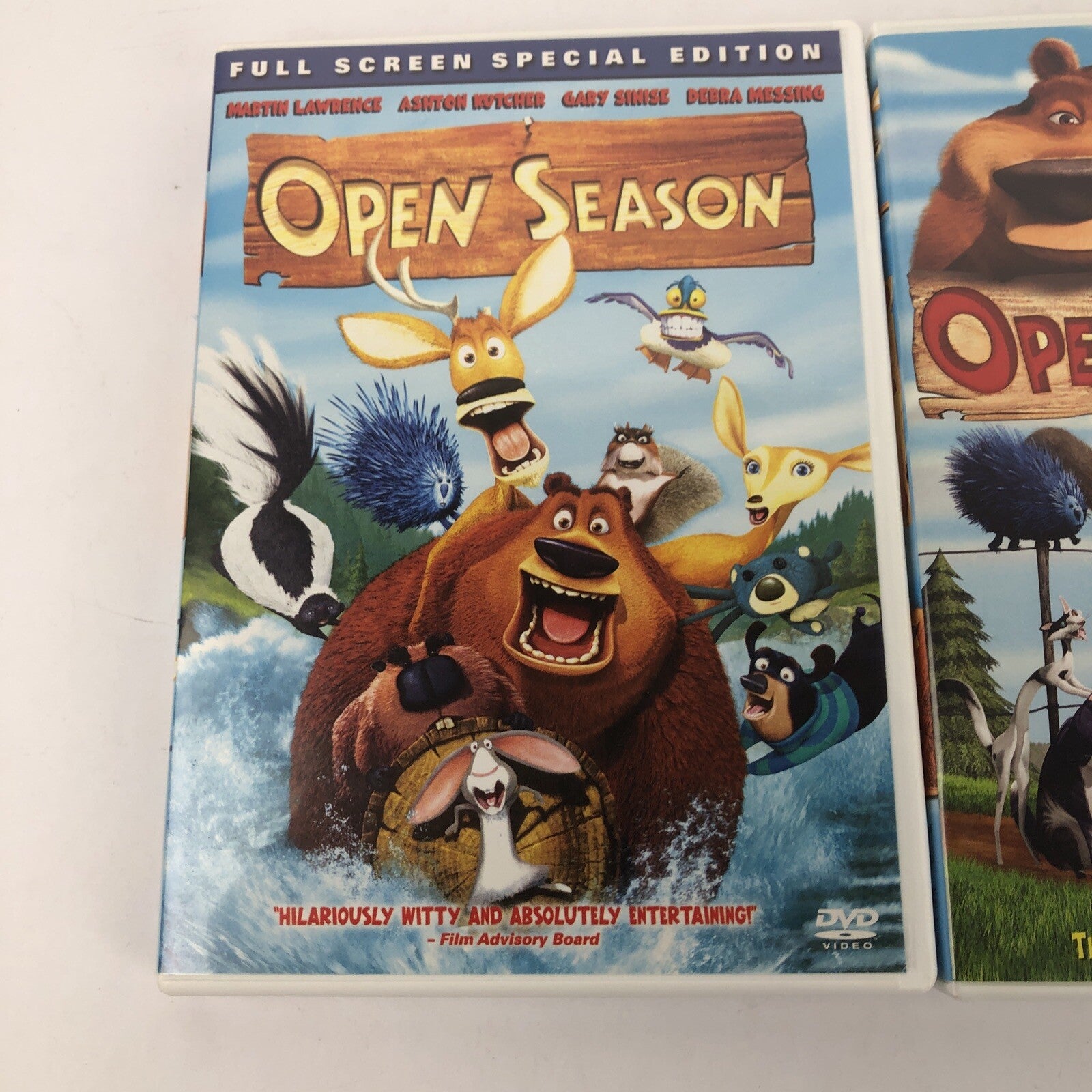 Open Season 1 And Open Season 2 (DVD, 2009) *VGC* Free Shipping