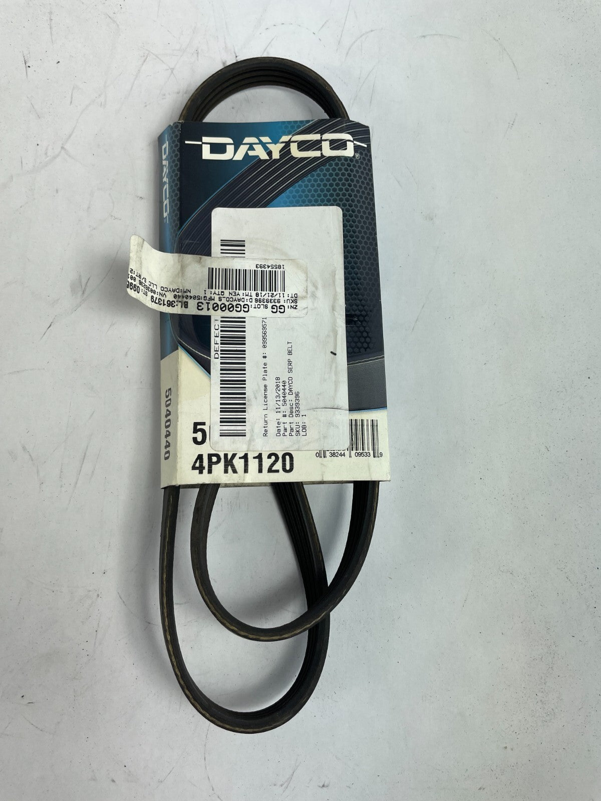 OEM Dayco Drive Rite 5040440 4PK1120 Check Belt Tensioner