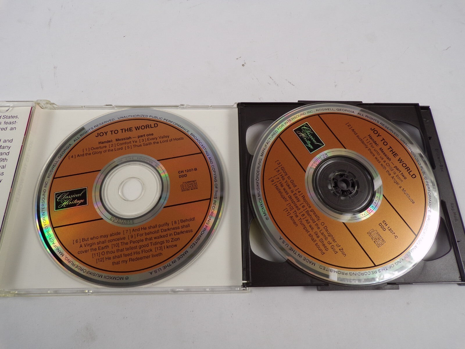 Sorround Sound Joy To The World Hamdel: The Messiah Overture - Comfort Ye CD#51