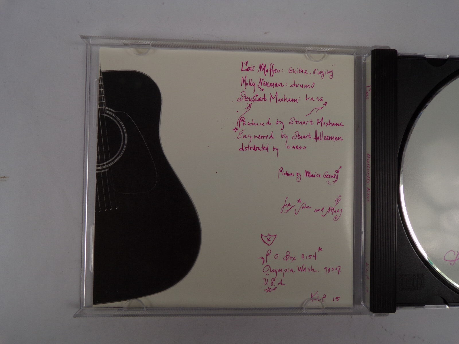 Lois Butterfly Kiss CD#38