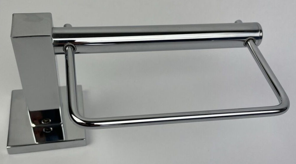 KWC 28.245.510.000 QBIX Bath Toilet Paper Holder Wall Mount ( Polished Chrome )