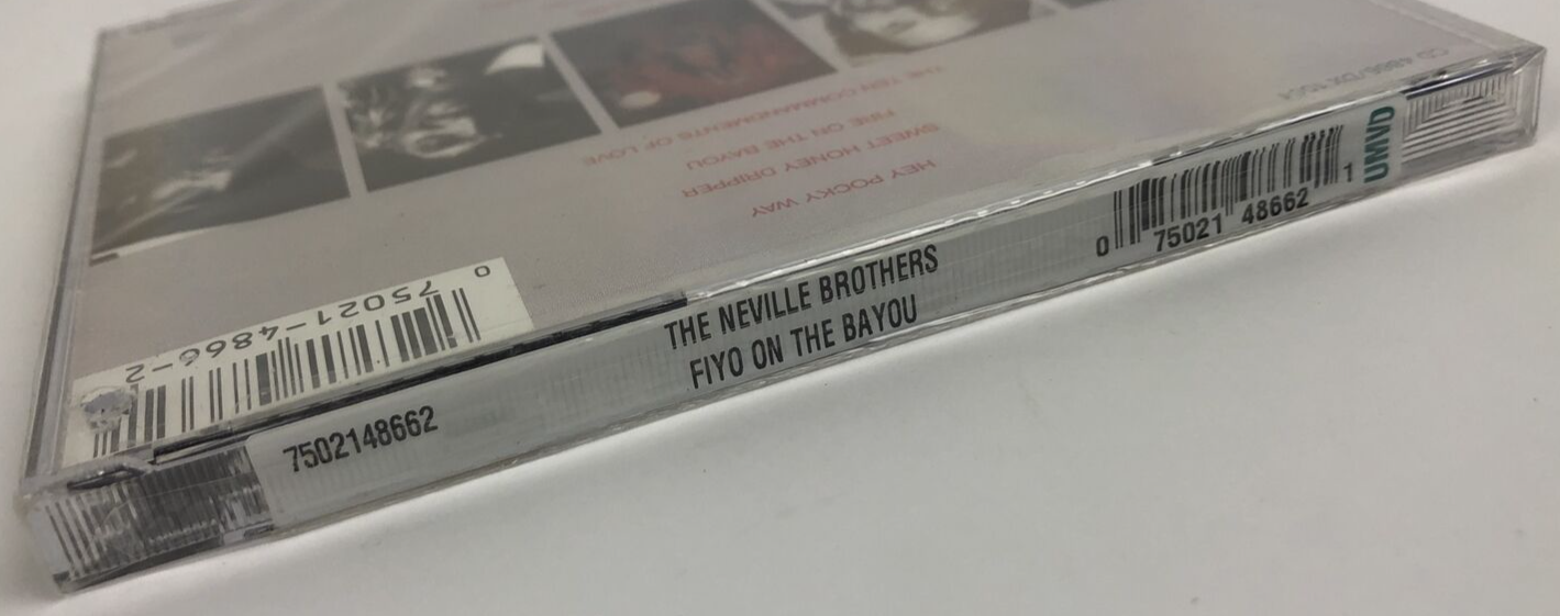 Neville Brothers " Fiyo on the Bayou " AM Records CD Digital Audio - NEW #57