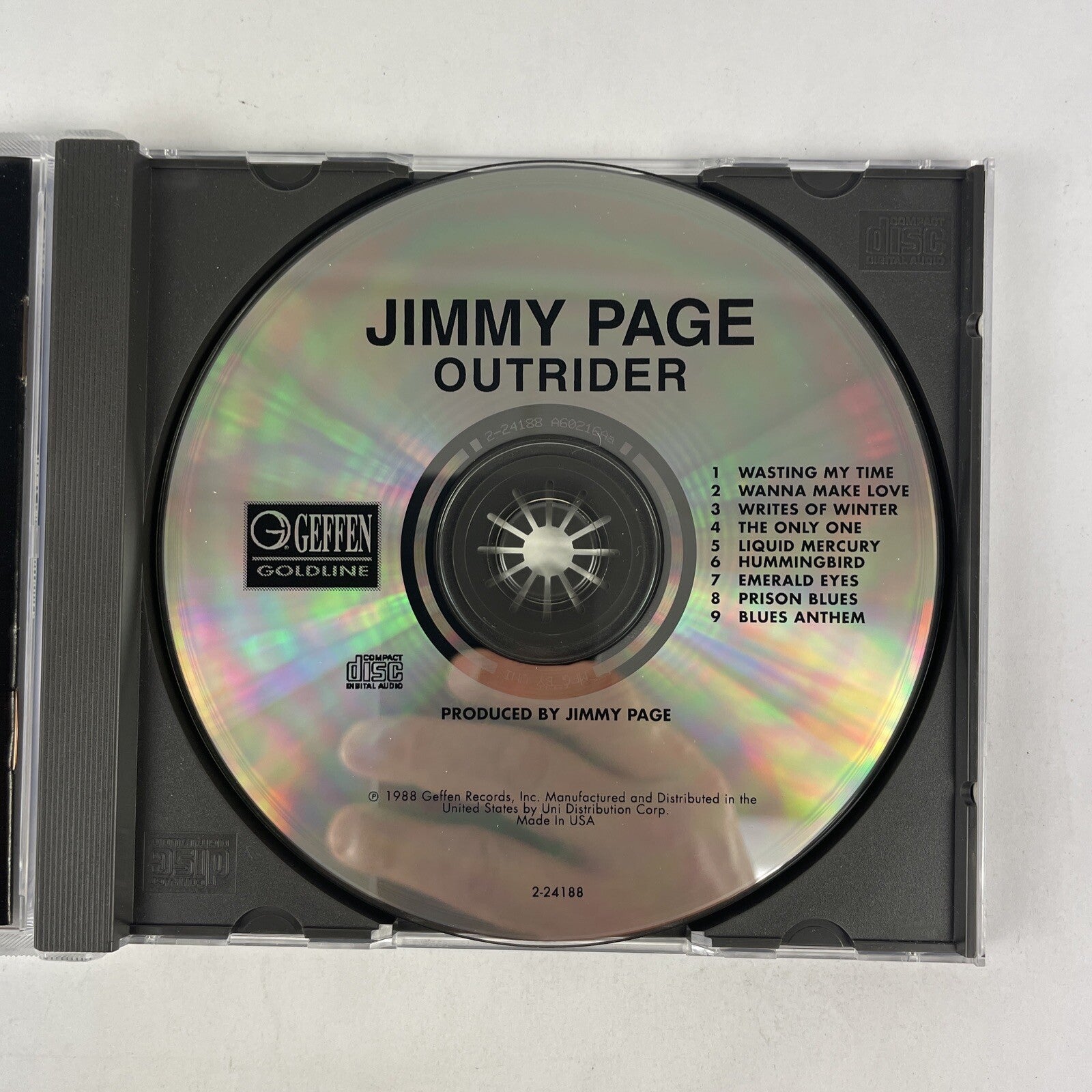 Jimmy Page – Outrider Circa 1988 CD #29