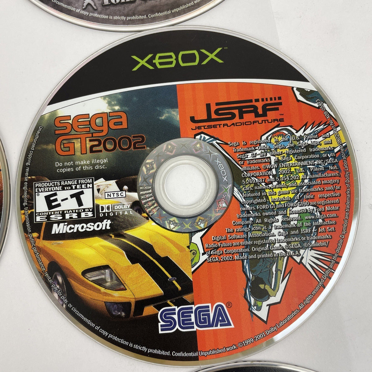 Lot of 8 Microsoft Xbox Video Games Splinter Cell GT2000 007 AUF Ghost Recon ++