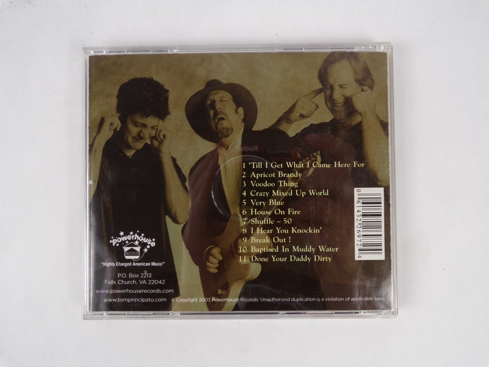Tom Principato House On Fire CD #9