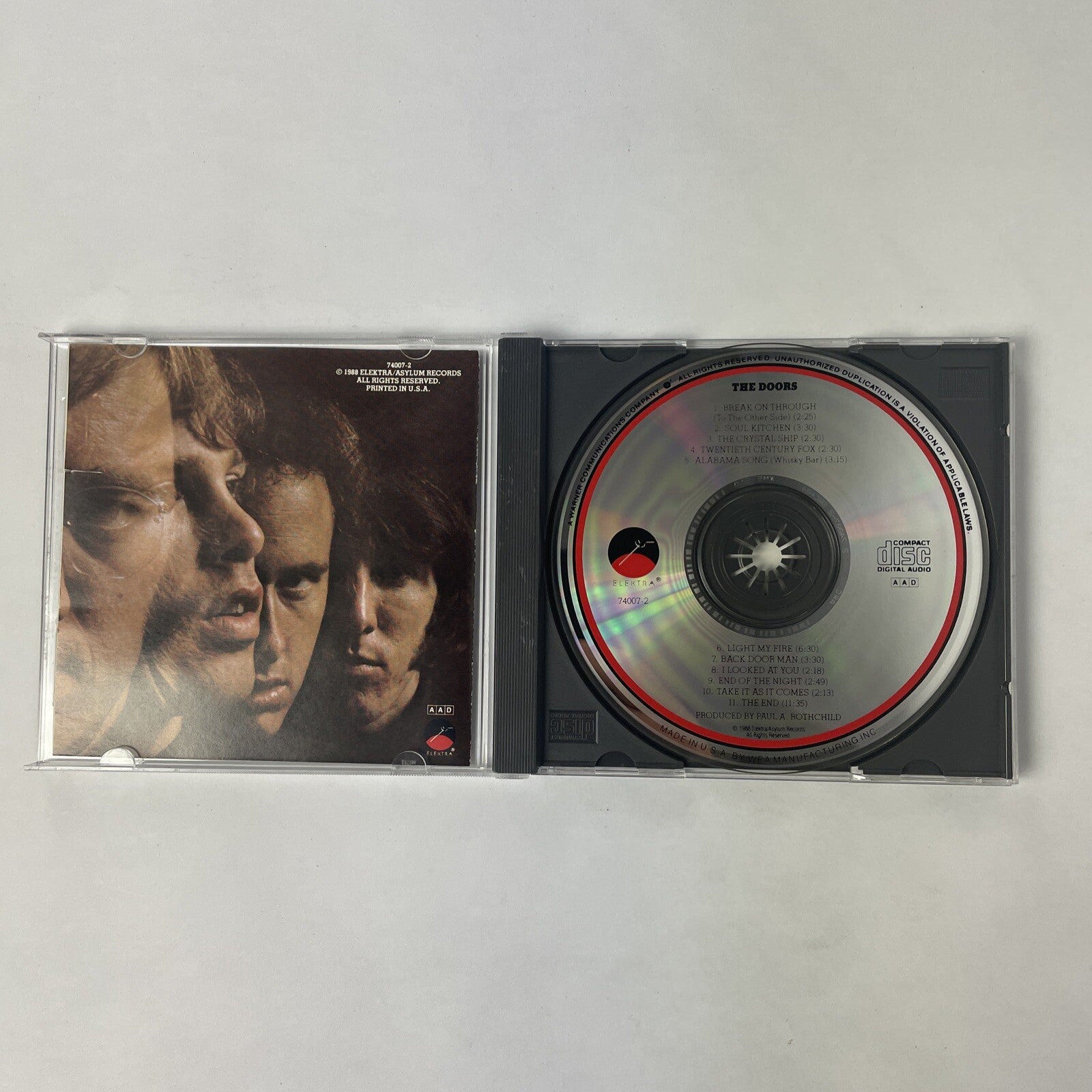 The Doors Self Titled CD (Elektra, 1988) #29