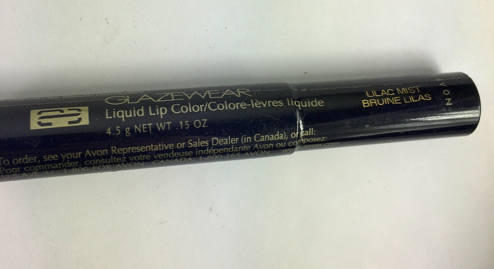 Avon Glazewear Liquid lip Color Lilac Mist Bruine Lilas 1240 B1
