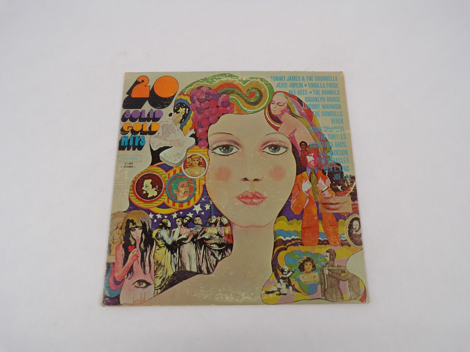 20 Solid Gold Hits Walk On By Down On Me Shop Around Cinnamon Vinyl Record