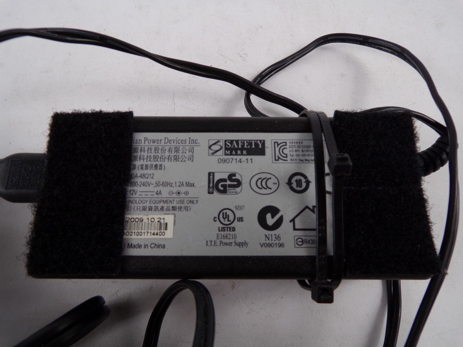 Genuine Asian Power Adapter DA-48Q12 Output 12 V 4 A Power Supply Adapter A83