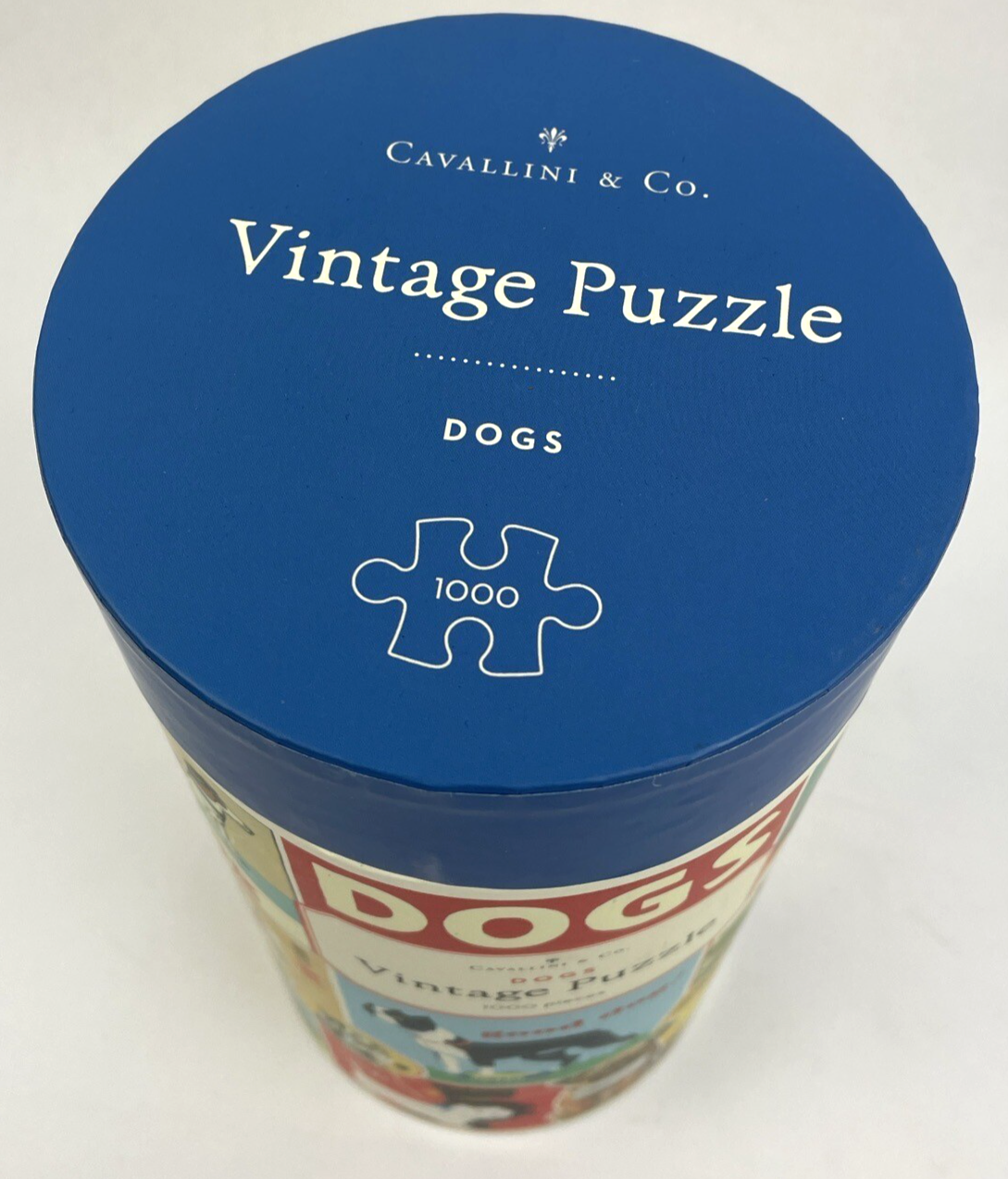 Cavallini & Co Dogs Vintage Puzzle 1000 Pieces Puppy Canine Adult 22" x 28" NEW