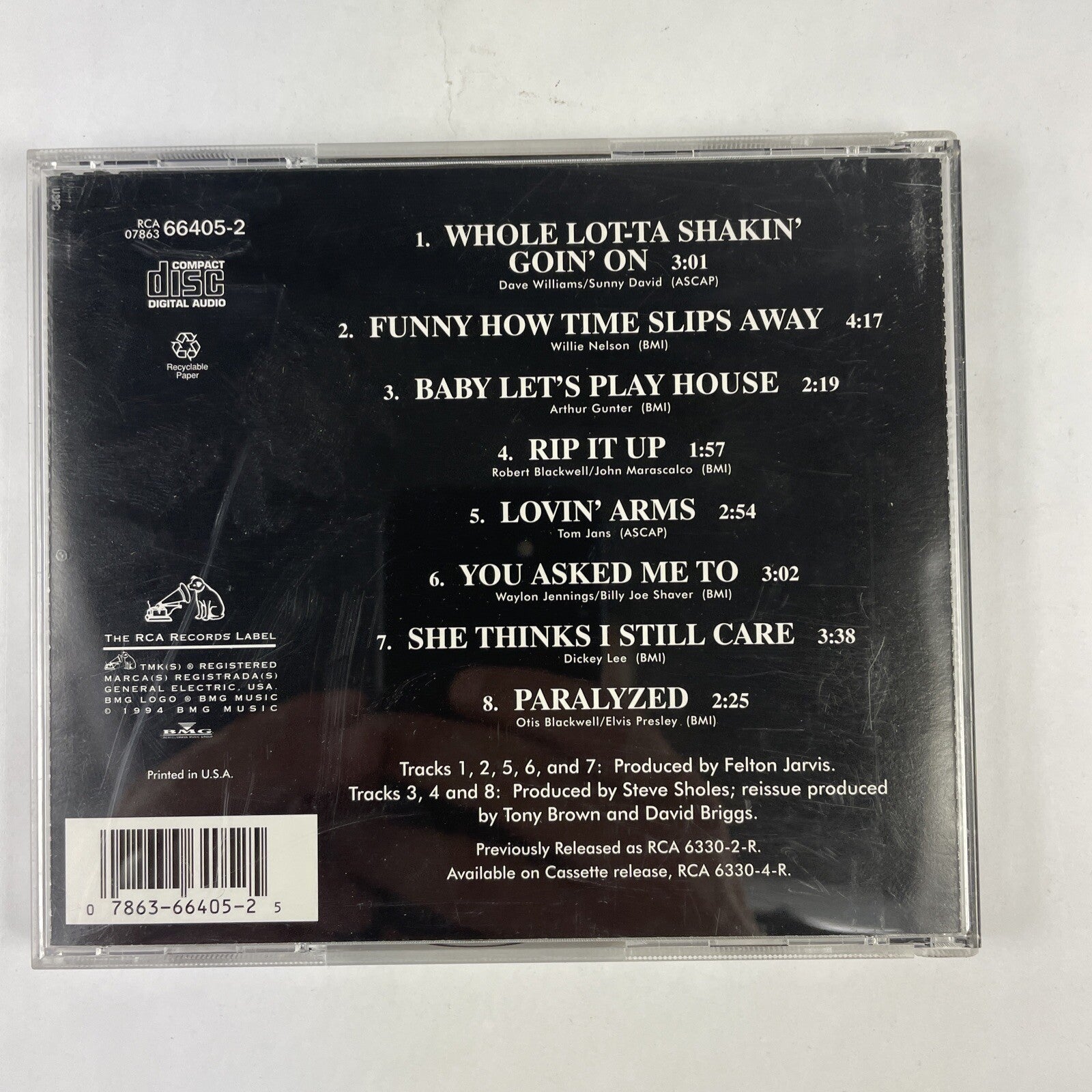 Elvis Presley - Elvis Country CD Compilation(1994) #15