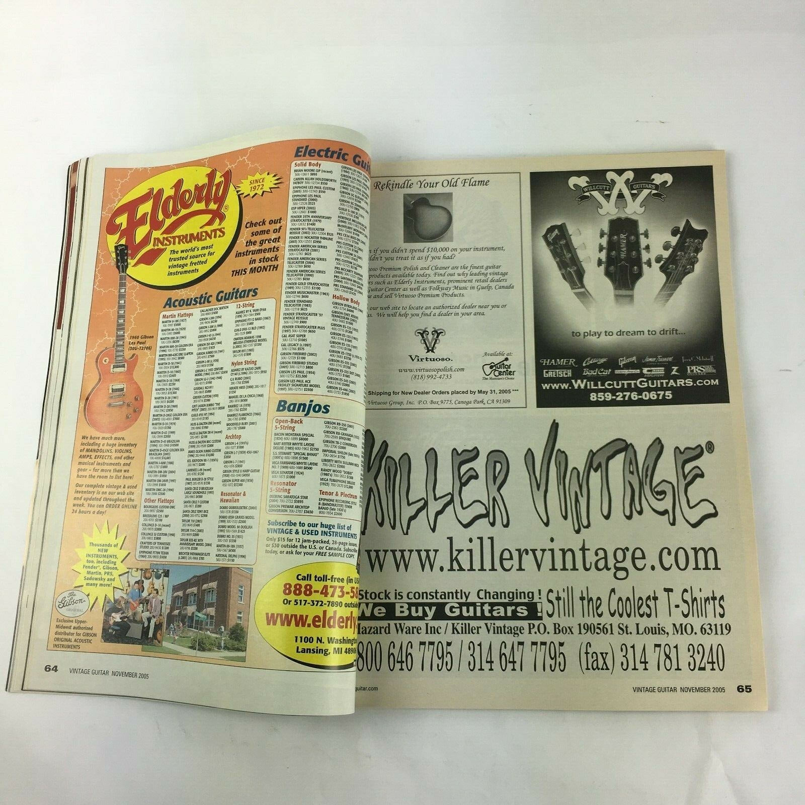 November 2005 Vintage Guitar Magazine Slash Sonny Landreth Eric JohnsonGaryGreen