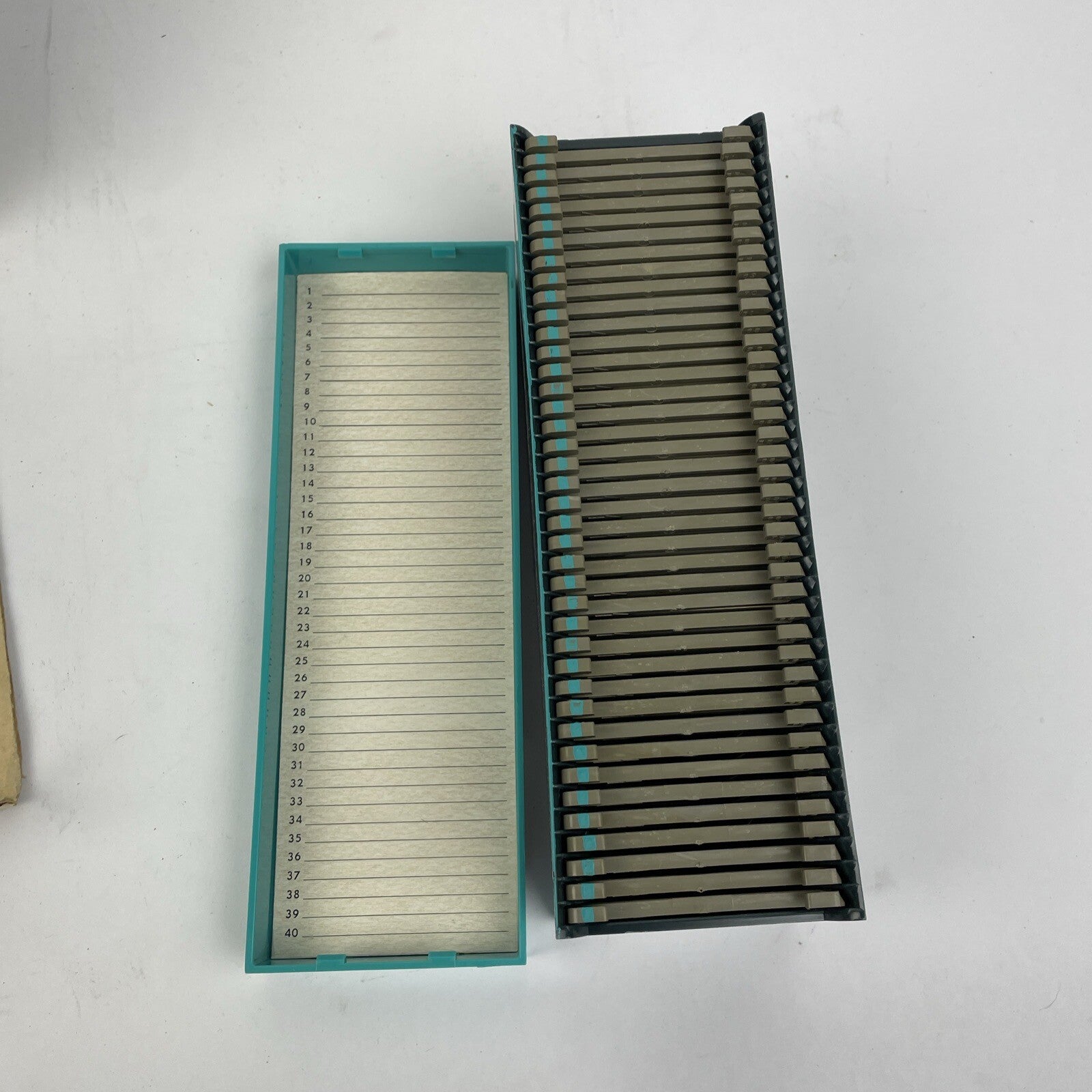 Lot of 6 x Bell & Howell Master Forty Slide Trays + 237 Vintage 1960 Slides LOOK