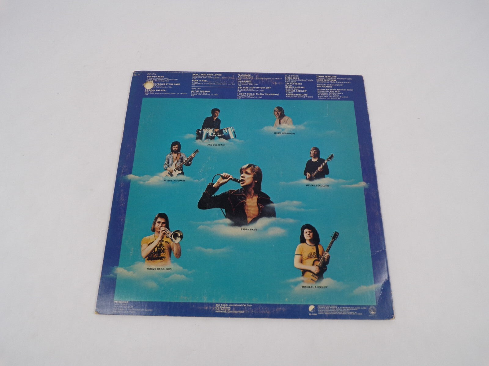 Blue Swede Out Of The Blue Hush/I'm Alive Rock 'N' Roll Vinyl Record