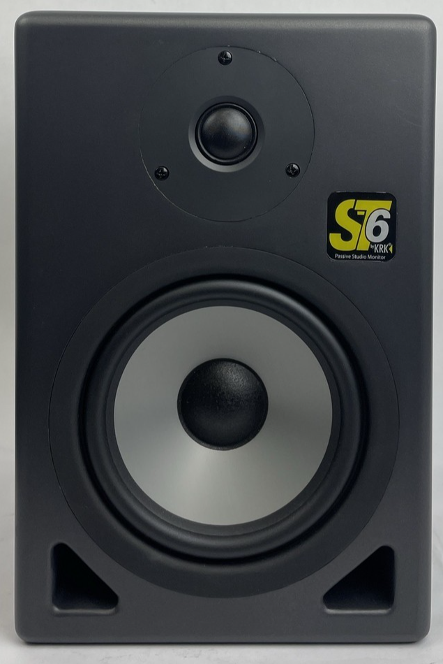 KRK ST6 Passive Studio Reference Monitor Audiophile Speaker w Original Box VGC